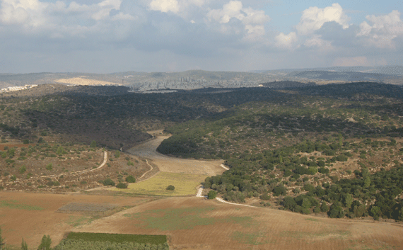 View from Tel Azekah