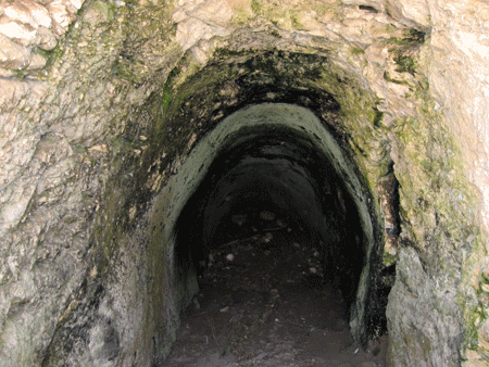 Segment of Gezer's 10th century BC water system