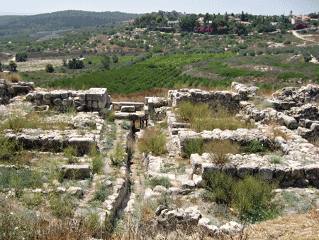 10th century BC Solomonic Gate at Tel Gezer