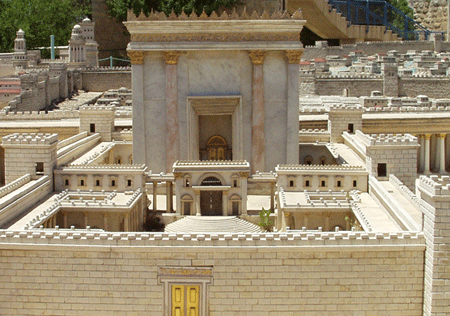 Model of the Second Temple in the days of Jesus Model of the Second Temple in the days of Jesus