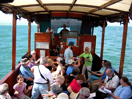 Don't miss the sail on the Sea of Galilee!