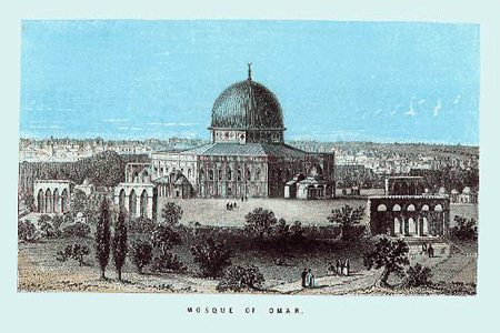 1869 drawing of the Temple Mount