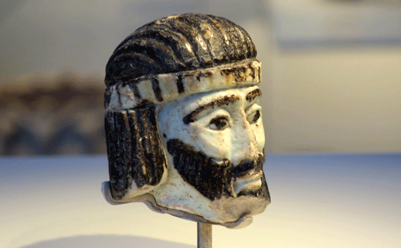 Head of biblical king recently discovered at Tel Abel Beth Maacah