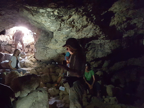 Listening to First and Second Samuel inside the Cave of Adullam