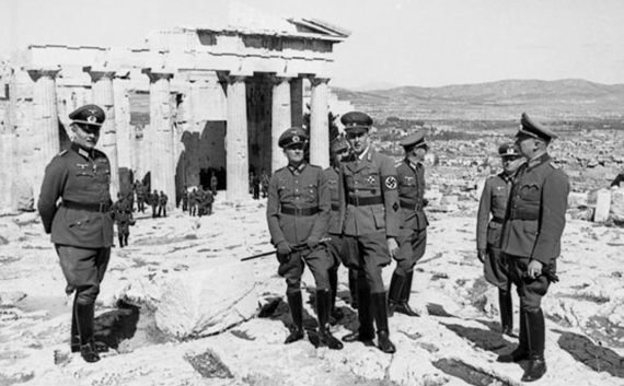 Greece Surrenders to Nazi Germany in April 1941 with Princess Alice in Athens Greece Surrenders to Nazi Germany in April 1941 with Princess Alice in Athens
