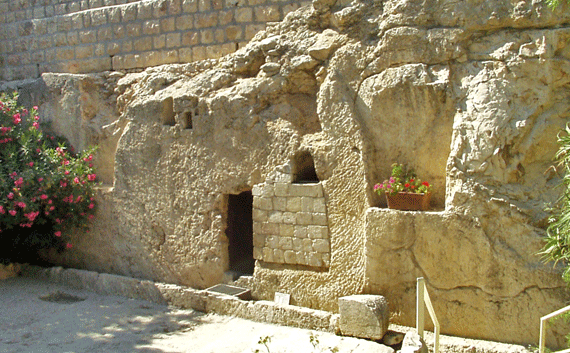 The Garden Tomb outside Jerusalem's Old City The Garden Tomb outside Jerusalem's Old City