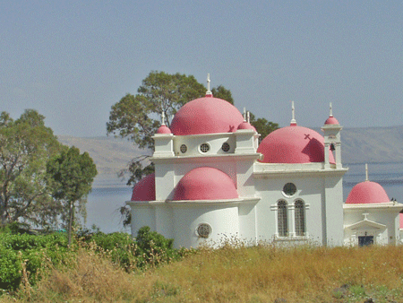 Greek Orthodox church at Capernaum Greek Orthodox church at Capernaum