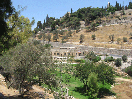 Valley of Ben Hinnom and Mount Zion Valley of Ben Hinnom and Mount Zion
