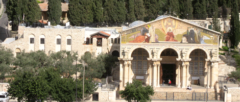 The Garden of Gethsemane and Church of All Nations The Garden of Gethsemane and Church of All Nations