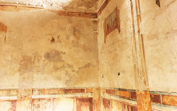 Royal Room after restoration/conservation in 2021