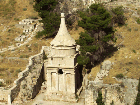 Absalom | Let's throw stones at Absalom's Tomb Monument