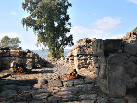 Bethsaida's Iron Age city gate Bethsaida's Iron Age city gate