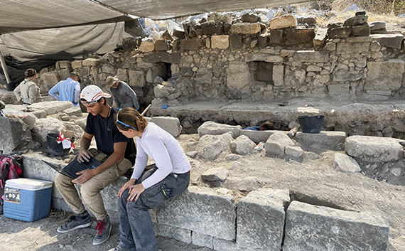 Excavating the long buried ruins of Hippos -- the city on a hill which cannot be hid Excavating the long buried ruins of Hippos, the city on a hill which cannot be hid