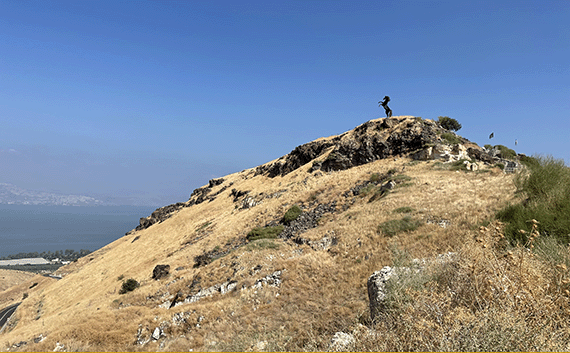 Approach to the Decapolis city from the southeast in 2024 Approach to the Decapolis city from the southeast in 2024