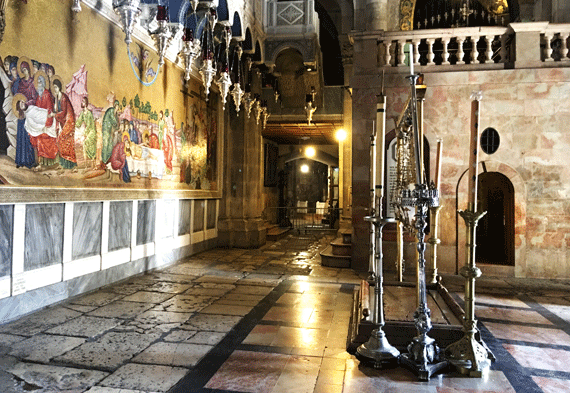 Orientation to the Church of the Holy Sepulcher