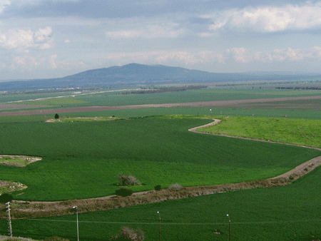 Jezreel Valley is dismal and dull  no longer