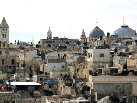 Mark Twain called Jerusalem a knobby city