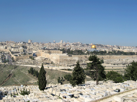 Jerusalem from the Mount of Olives Jerusalem from the Mount of Olives