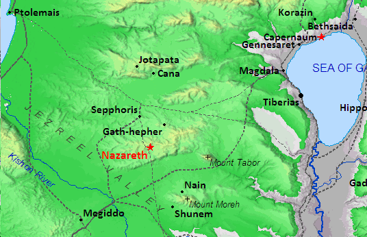Renowned Old Testament battlefields lie below the Nazareth Precipice Renowned Old Testament battlefields lie below the Nazareth Precipice