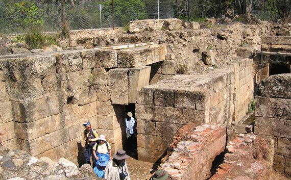 Ruins of first century AD Caesarea Philippi