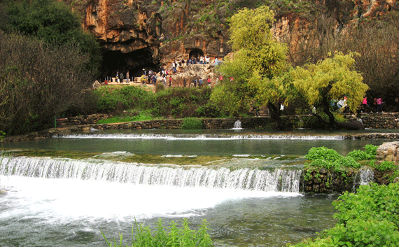 At Caesarea Philippi Jesus blessed Peter and spoke of the kingdom of heaven