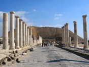 Main Street, Beth Shean Scythopolis
