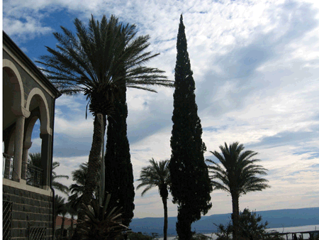 View from the Mount of Beatitudes