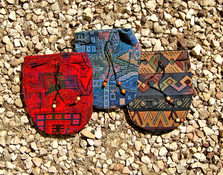 Smart eye-catching Holy Land pouches