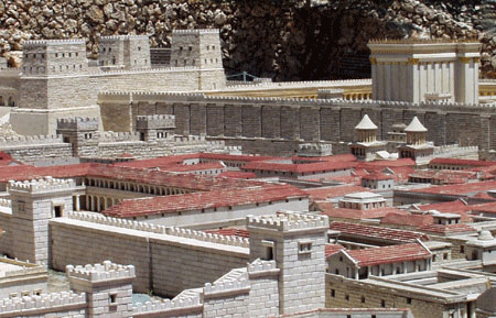 Model of 1st century AD Jerusalem Model of 1st century AD Jerusalem