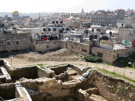 View from above St. Stephen's Gate