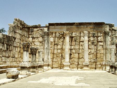 Robinson identifed the ruins as the synagogue of Capernaum Robinson identifed the ruins as the synagogue of Capernaum