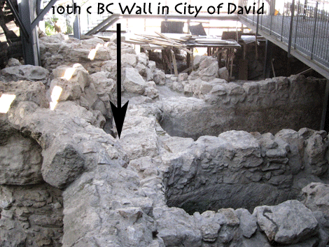 Massive 10th century BC wall discovered in the City of David Massive 10th century BC wall discovered in the City of David