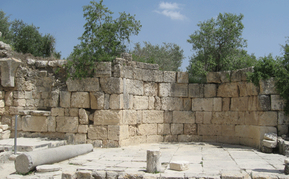 Ruin of Church of John the Baptist at Sebaste