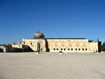 Beneath the pavement all the way to the Al Aqsa Mosque lies the fabled Solomon's Stables Beneath the pavement all the way to the Al Aqsa Mosque lies the fabled Solomon's Stables