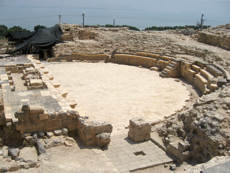 6th century theater excavated in Tiberias 6th century theater excavated in Tiberias