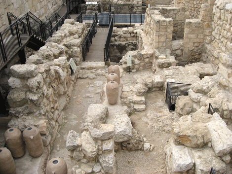 Floor of the Royal Structure from Solomon's time Floor of the Royal Structure from Solomon's time