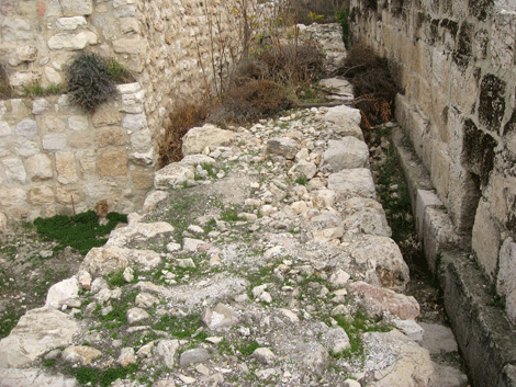 Solomonic wall perhaps mentioned in First Kings 3 Solomonic wall perhaps mentioned in First Kings 3